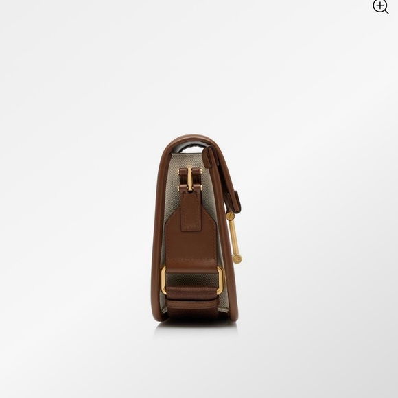 TOM FORD CANVAS AND LEATHER TARA MINI CROSSBODY - Picture 4 of 5